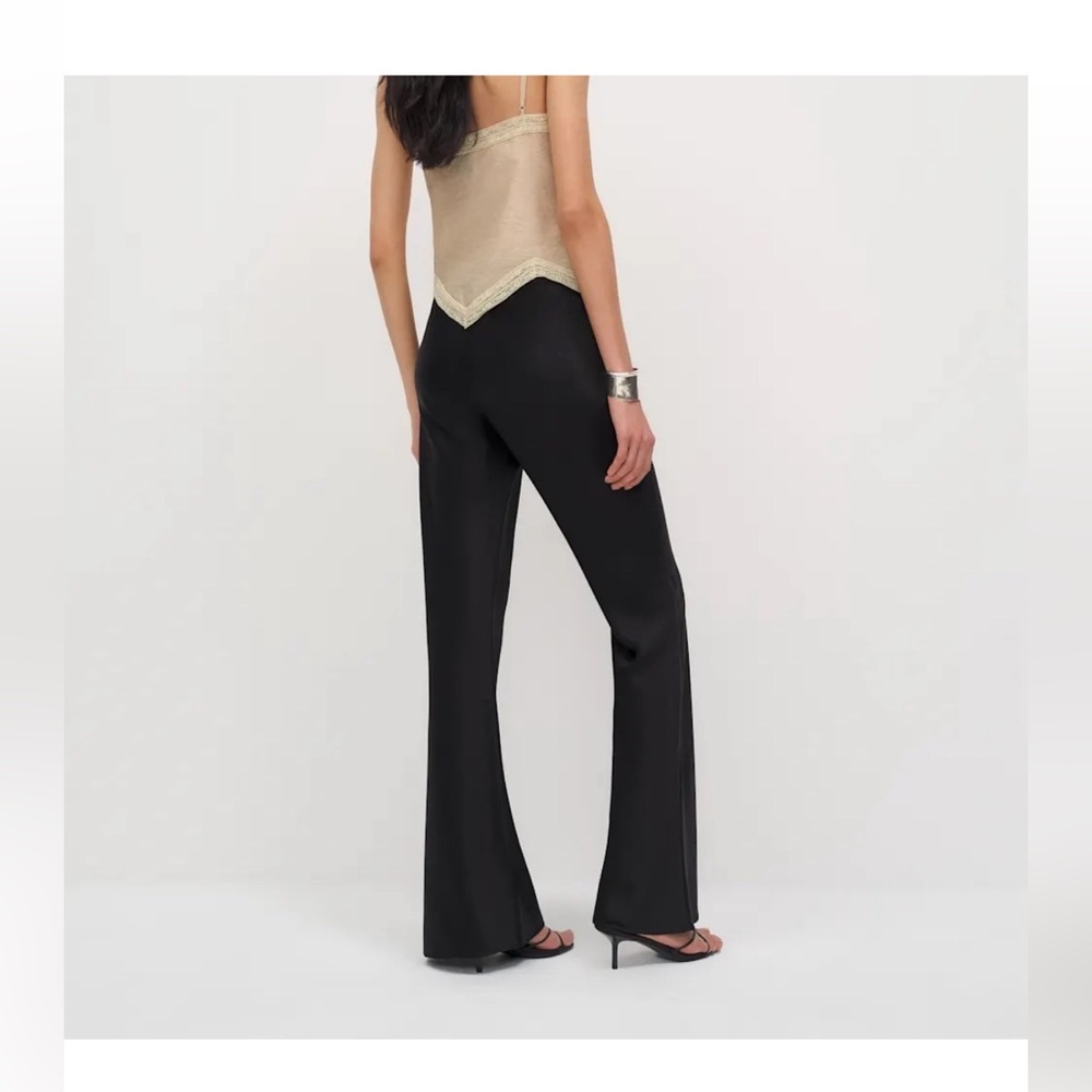 reformation Gale satin pants - size s - Picture 2 of 5